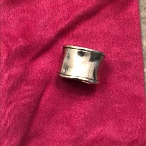 Silpada Hammered Cuff Ring